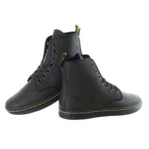 Dr. Martens Shoreditch Leather Canvas Boot